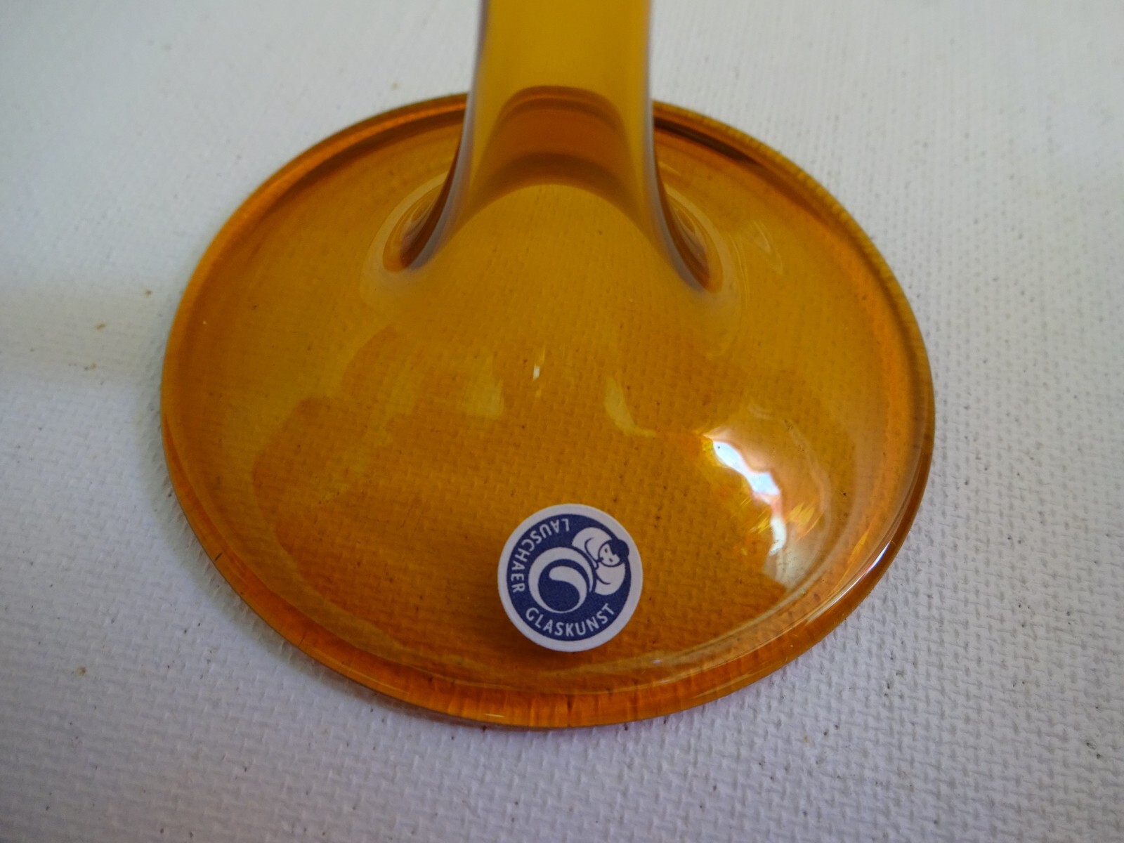 SOLAR RADIOMETER, CROOKES, LIGHTMILL - Clear Globe, Cognac Yellow stem - SMALL