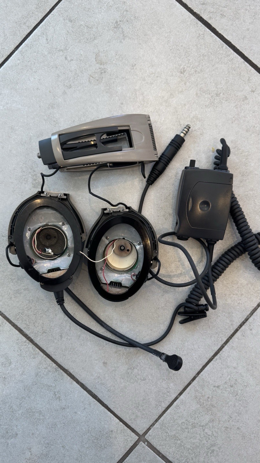 Bose A10 X Aviation Headset | Active Noise Reduction | Pilot ANR Headset - U-174