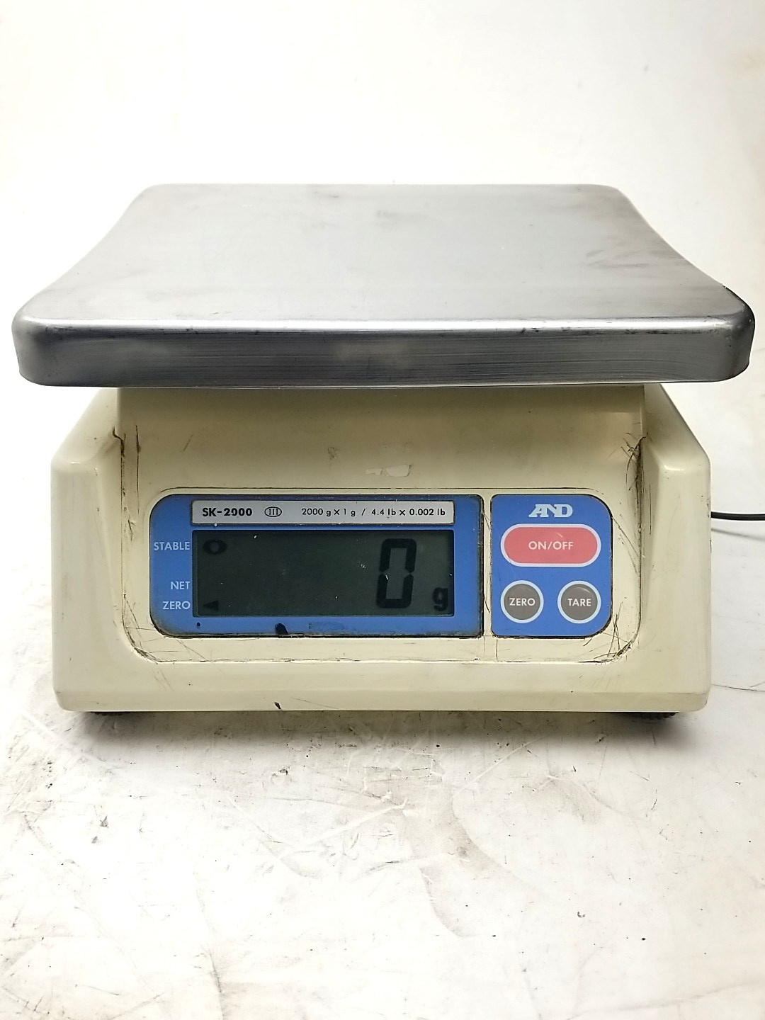 A & D Sk-20k Scale NSF Approved Food Scale SK-2000 Tested Working