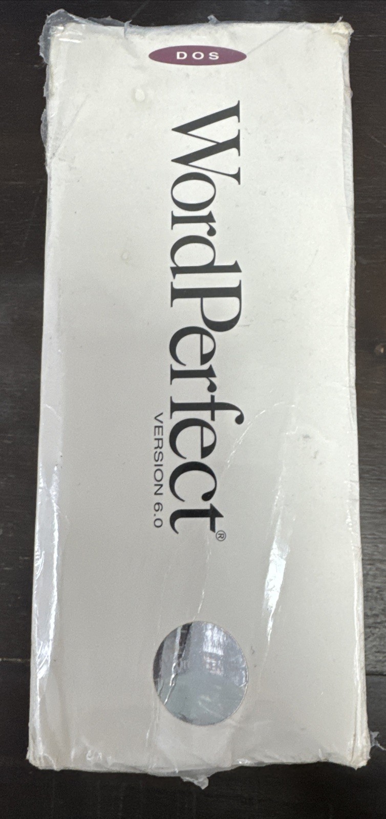 WordPerfect Word Perfect 6.0 for MS-DOS MSDOS DOS - SEALED