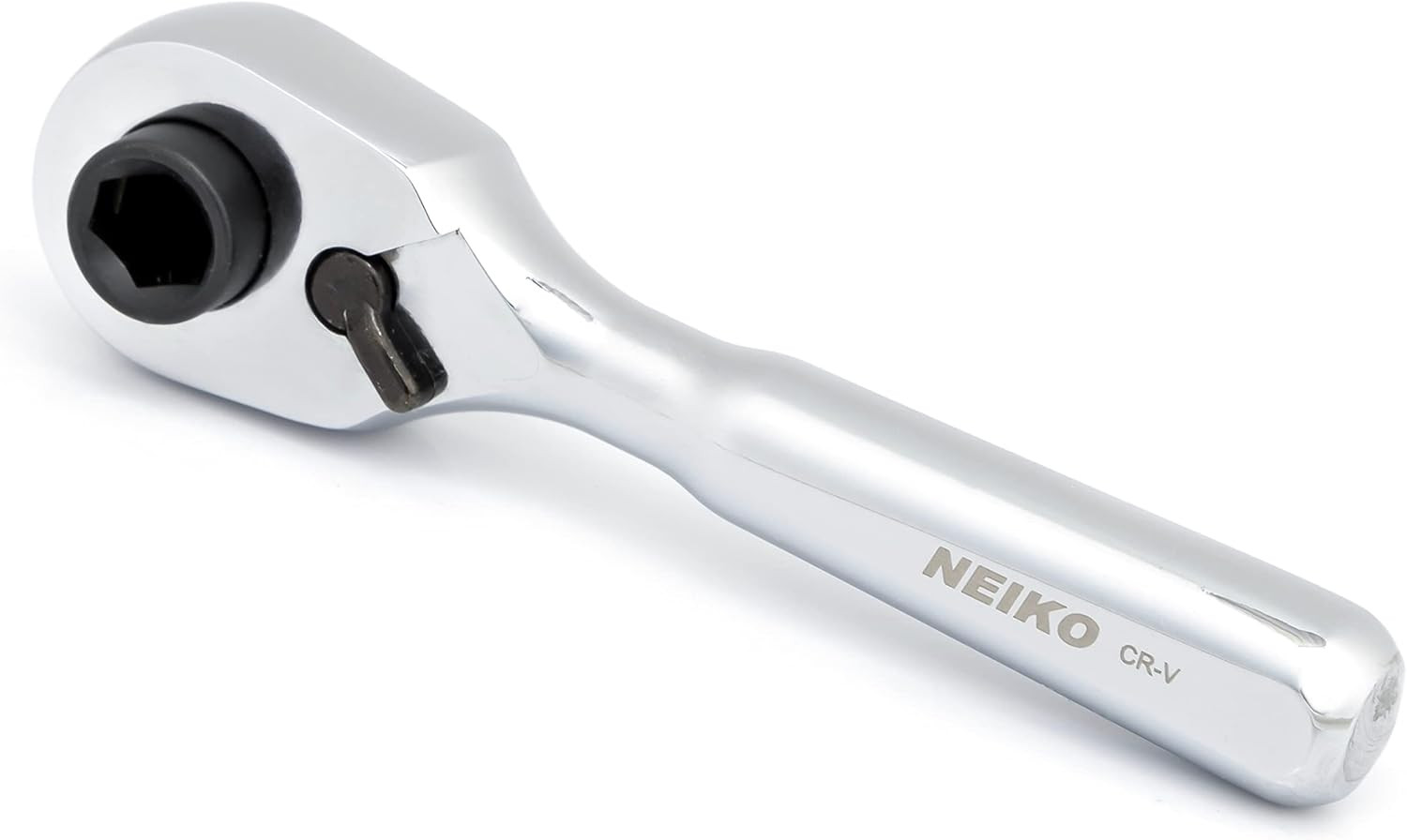 03002A Stubby Ratchet, 1/4 Inch Ratchet Wrench and Bit Driver, 108-Tooth Reversi