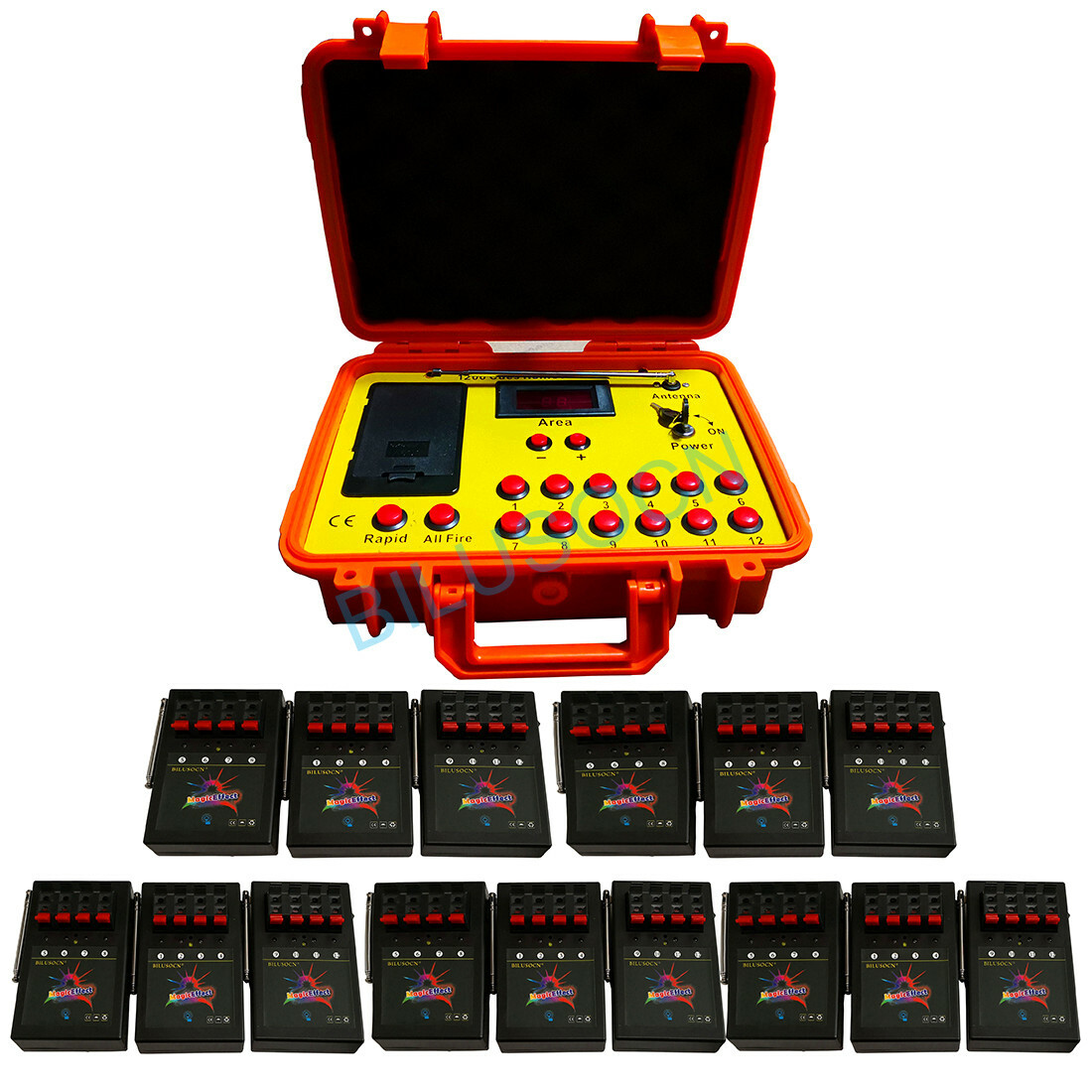 NEW ship from USA 60 cues 500M distance wireless fireworks firing system control