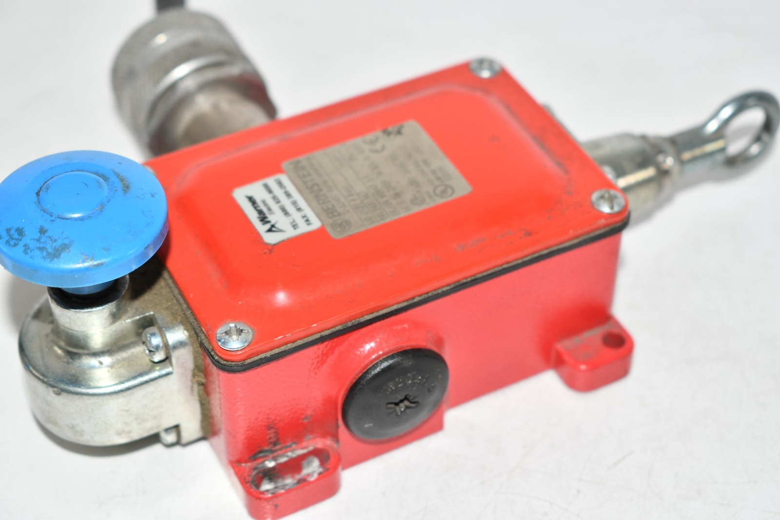 Warner Electric Bernstein 601.2441.907 Cable Pull Switches ROPE PULL SWITCH WITH