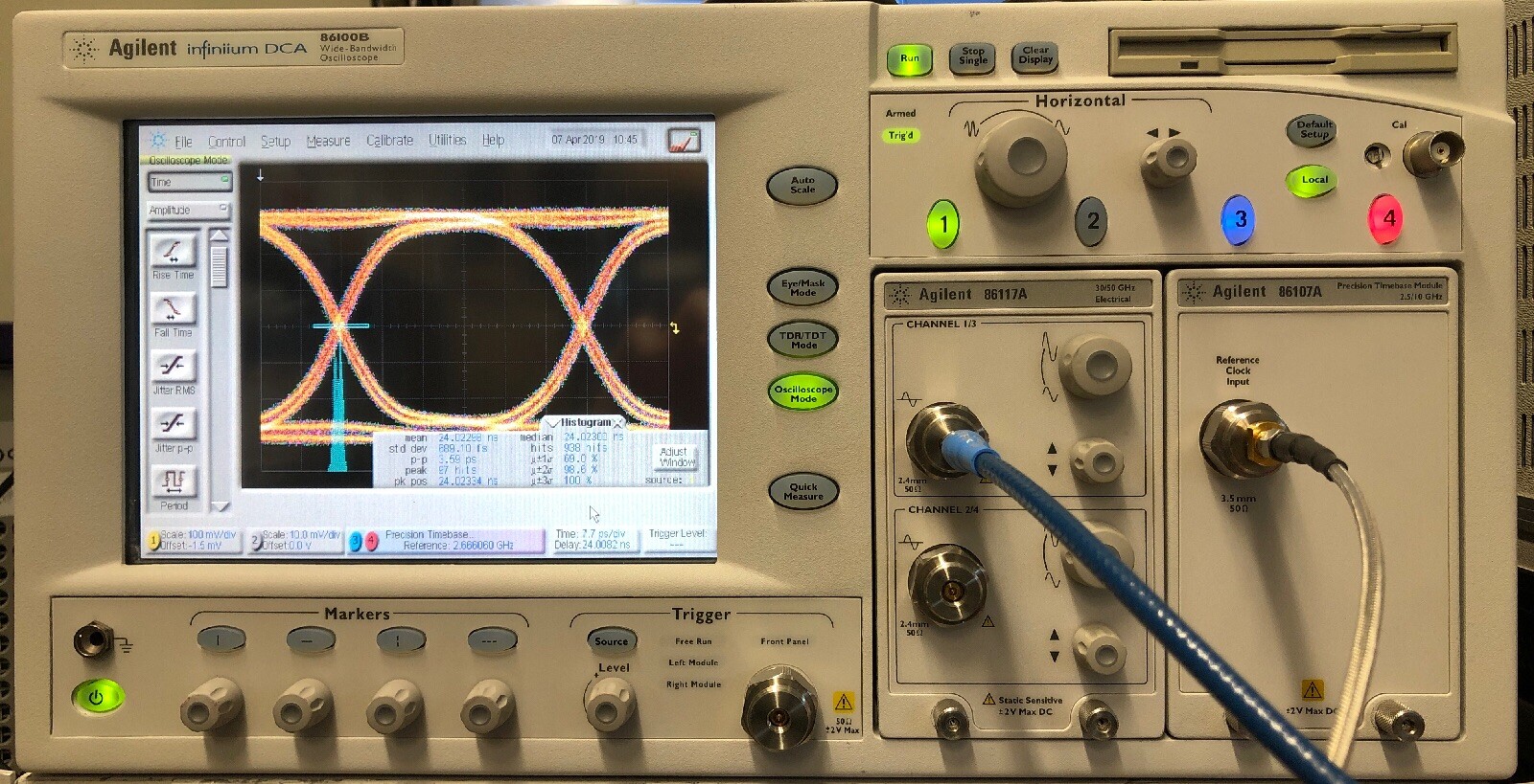 Agilent DCA 86100B Mainframe ONLY