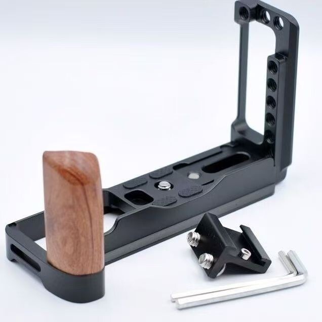 Camera grip L-shaped quick release plate suitable For Fujifilm XT2 XT3 fixture