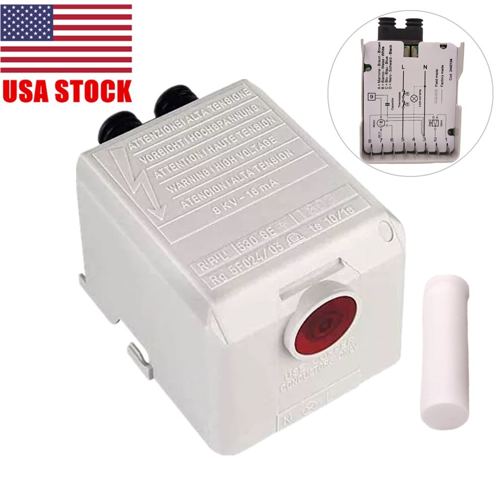 530SE Control Box Compatible for Riello 40G Oil Burner Controller + Electric Eye