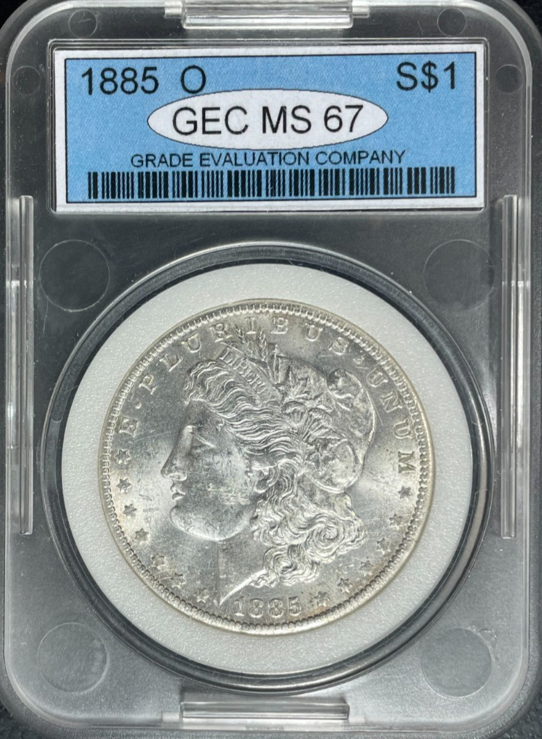1885-O MORGAN SILVER DOLLAR~BU ~NICE COIN~ REF#GEC