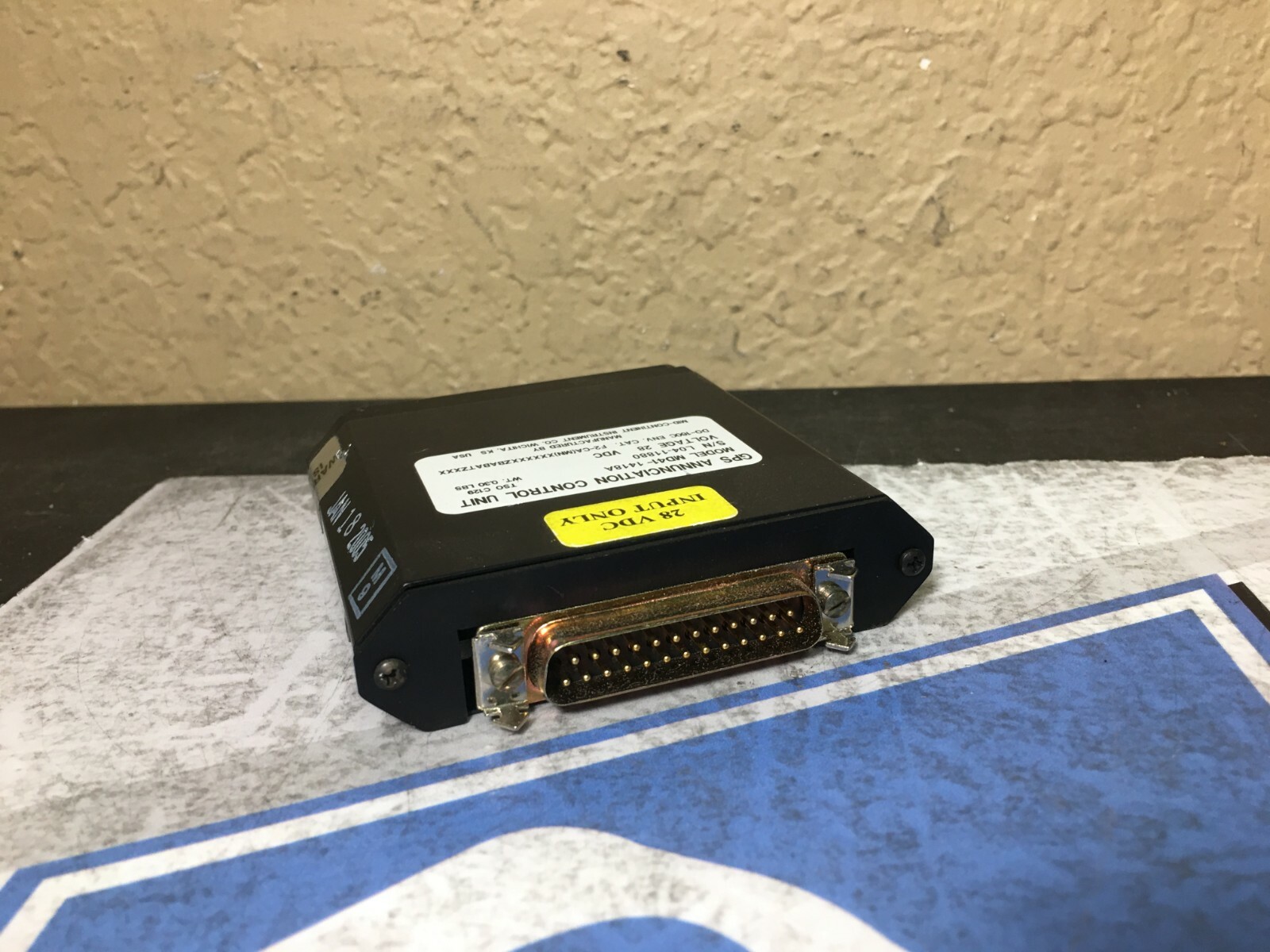 GPS Annunciation Control Unit MD41-1418A Guaranteed Repairable