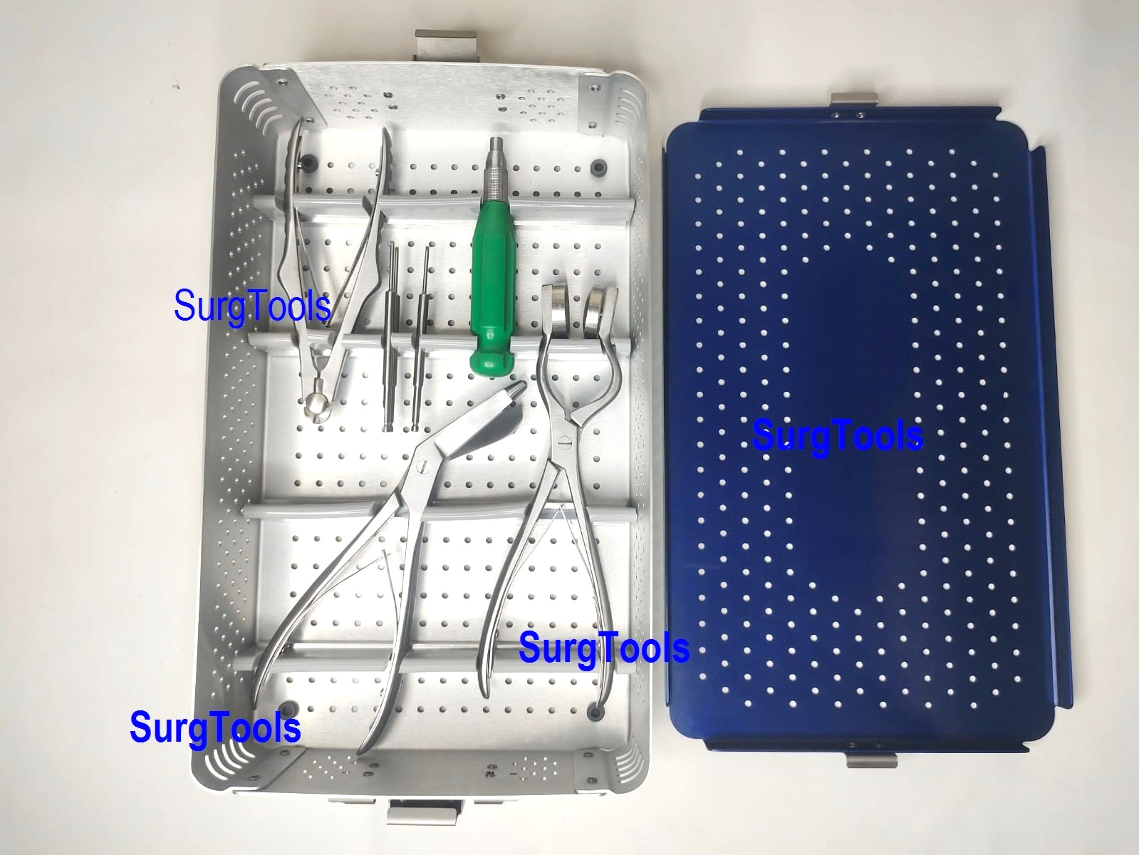 Maxillofacial Instruments Mesh Bender Mesh Cutter Mesh Scissor with Screwdriver