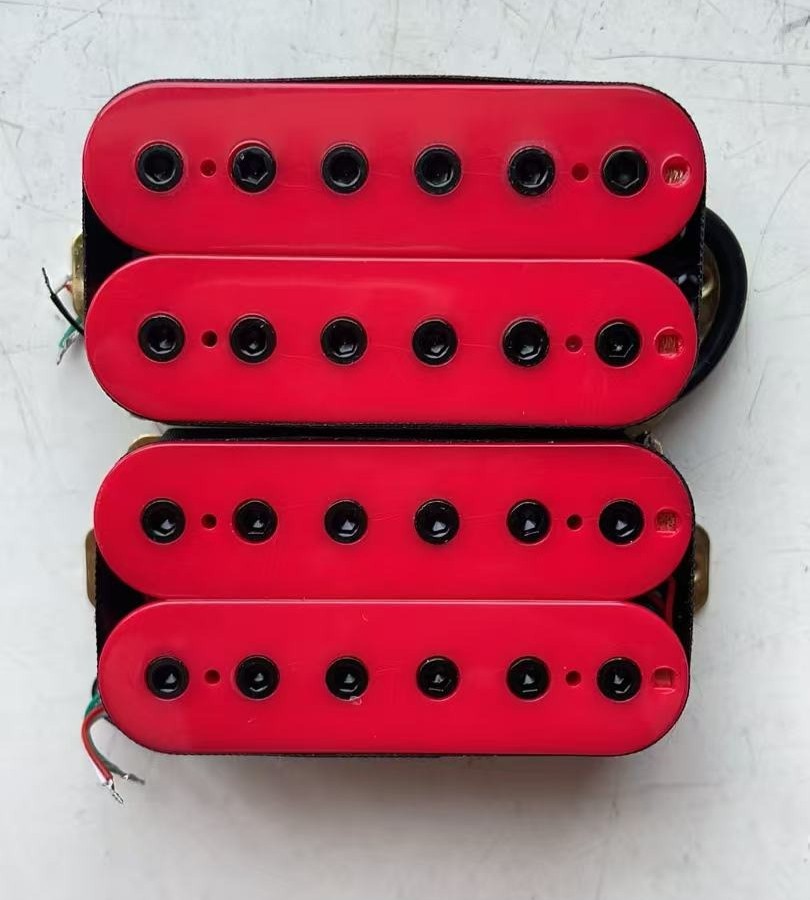 Upgrade Guitar Pickups Humbucker Neck And Bridge Electric Guitar Pickups Red 4C