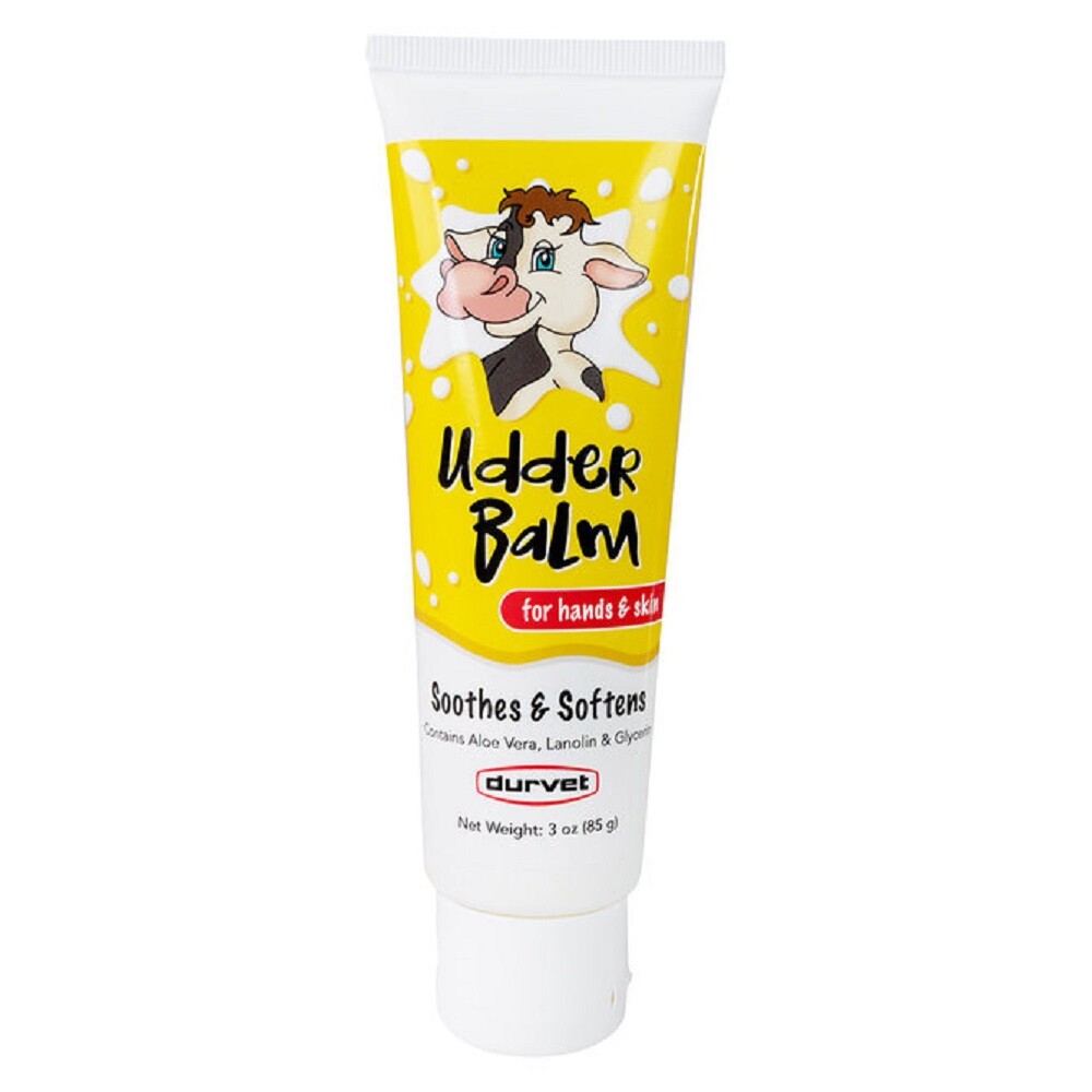 UDDER BALM For Hands & Skin 3 oz. For chapped cracked dry skin Cow udders teats