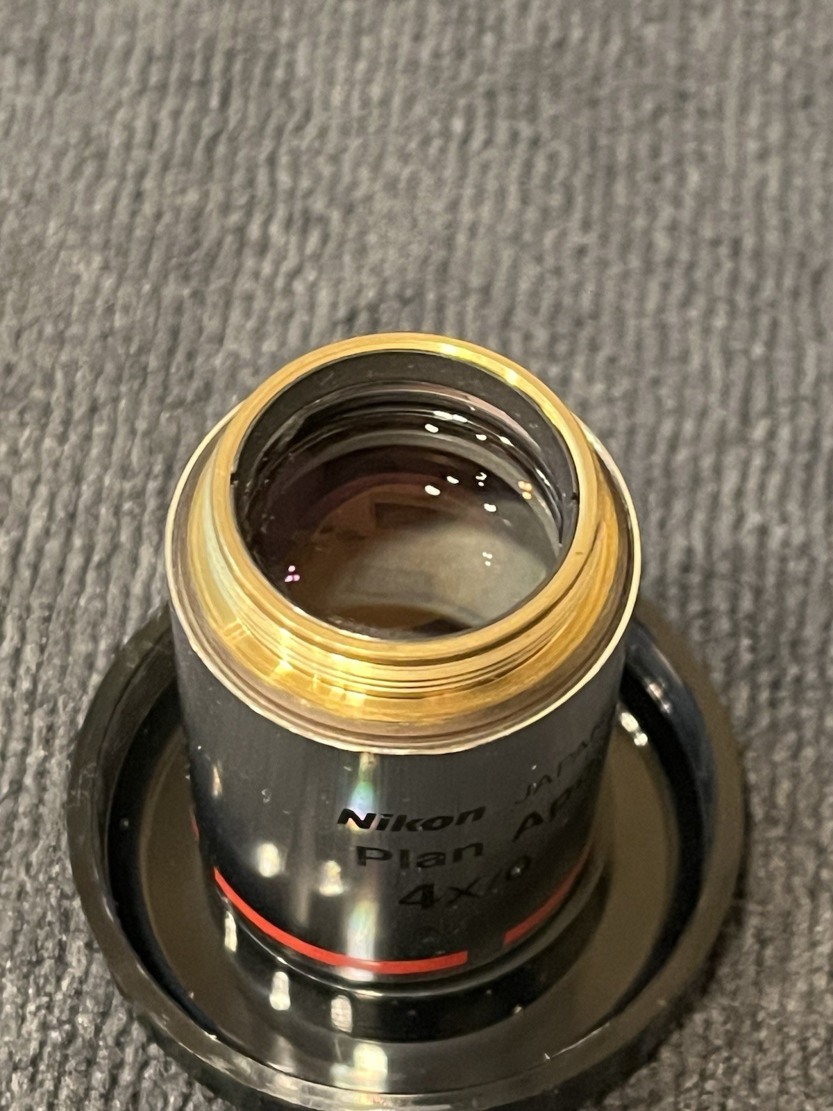 Nikon Plan Apo 4x 0.2 CFI Microscope Objective 25mm Thread