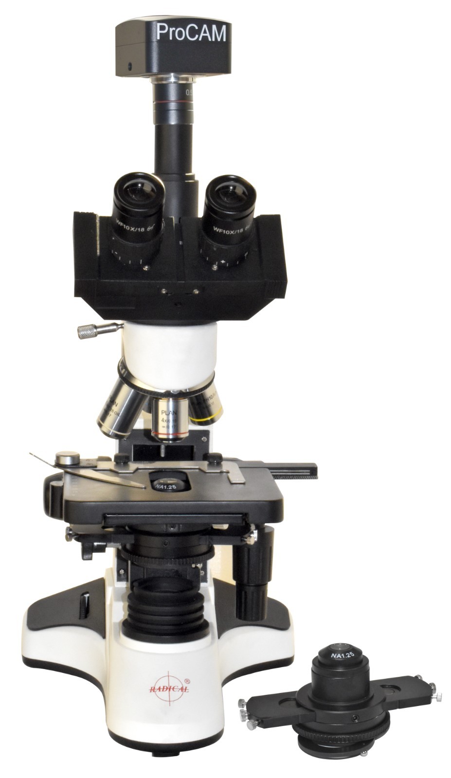 Phase Contrast Microscope – Sperm / Semen, Clinical, Research, 5MP USB Camera