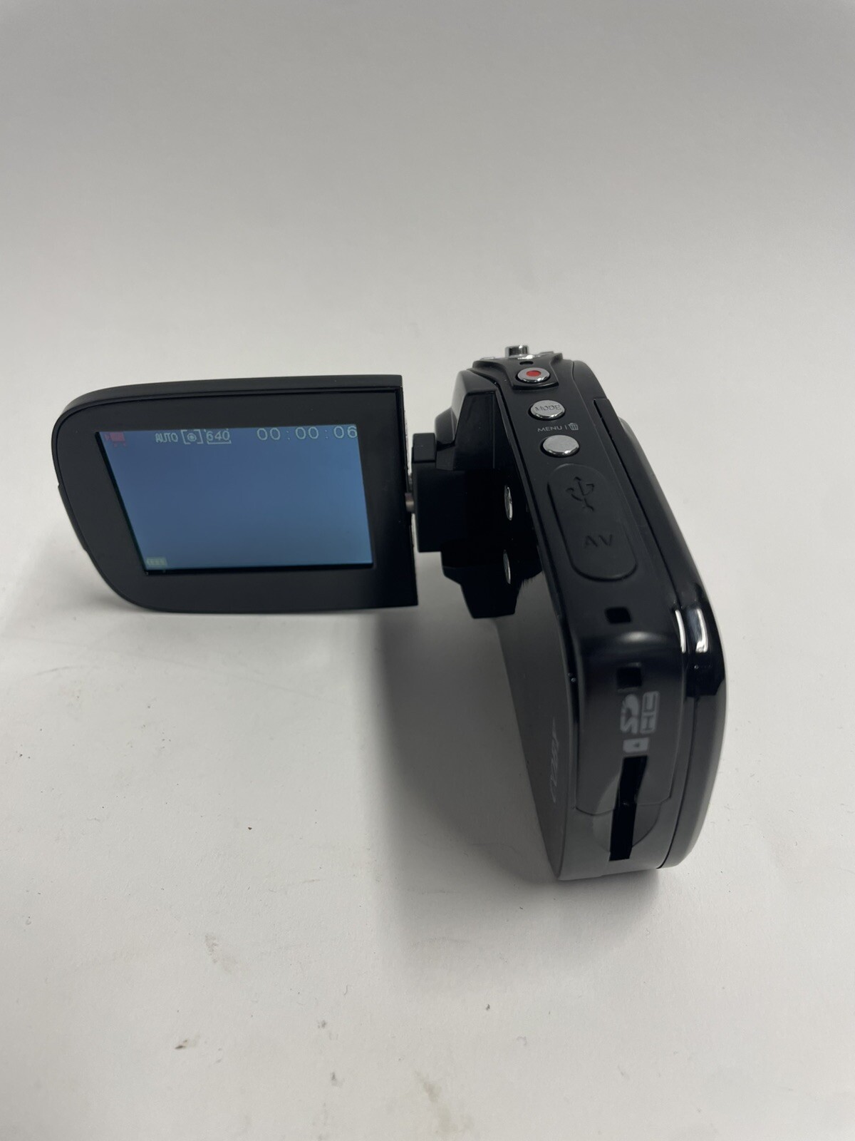 Coby CAM4000 Black 3.0 MP CMOS 2.4" LCD 4x Digital SNAPP Swivel Camcorder
