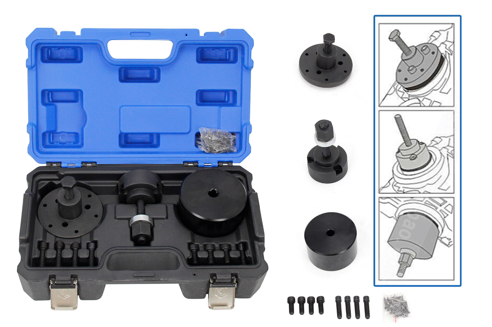 Crankshaft Front Oil Seal Removal Install Tool for BMW N42 N45 N46 N52 N53 N54