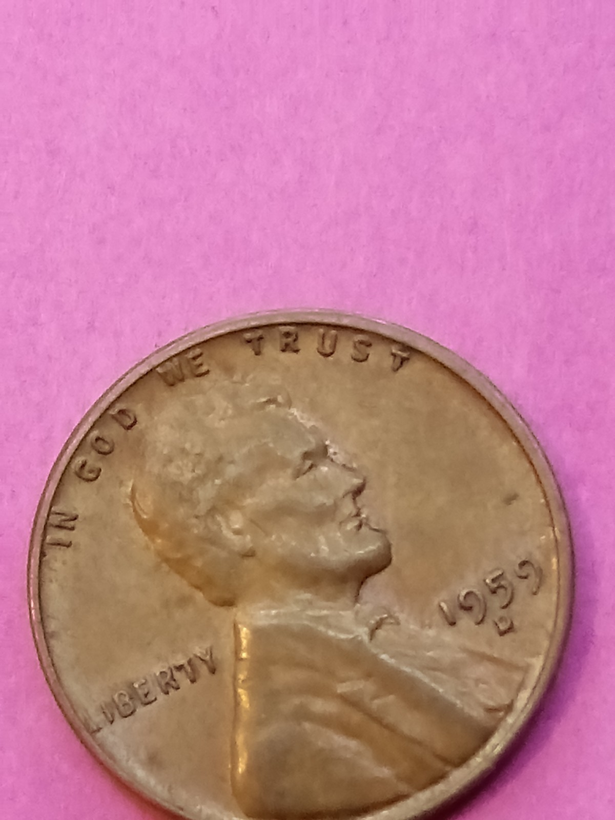 1959 d lincoln cent