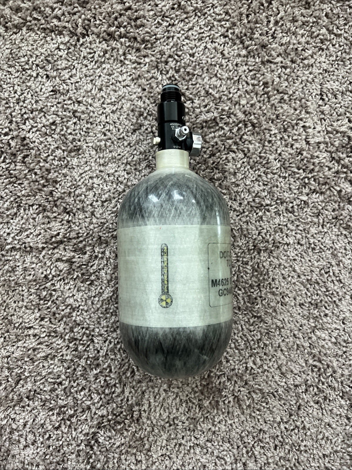 Empire Paintball Basic Carbon Fiber Air System