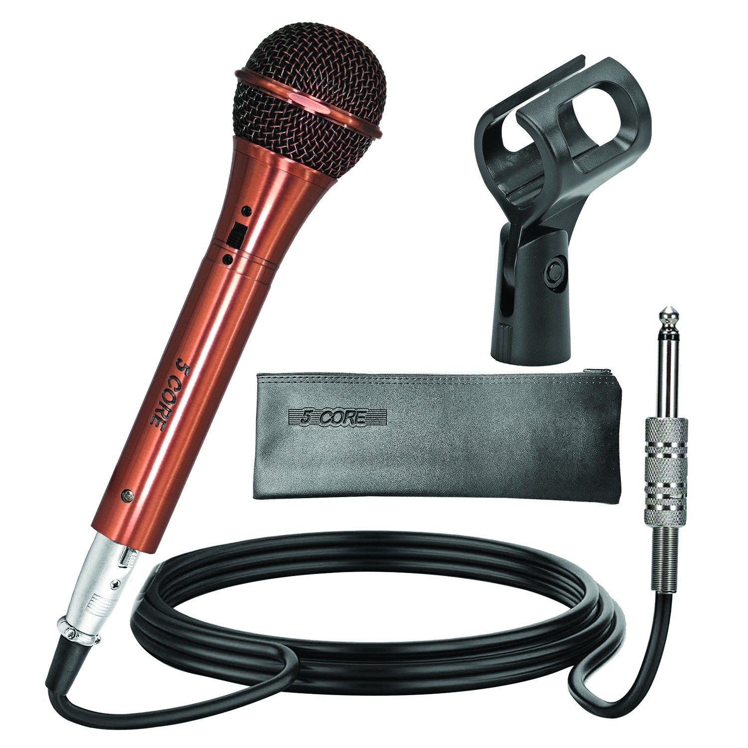 5Core Metal Professional Wired Handheld Mic Karaoke Dynamic Microphone w XLR