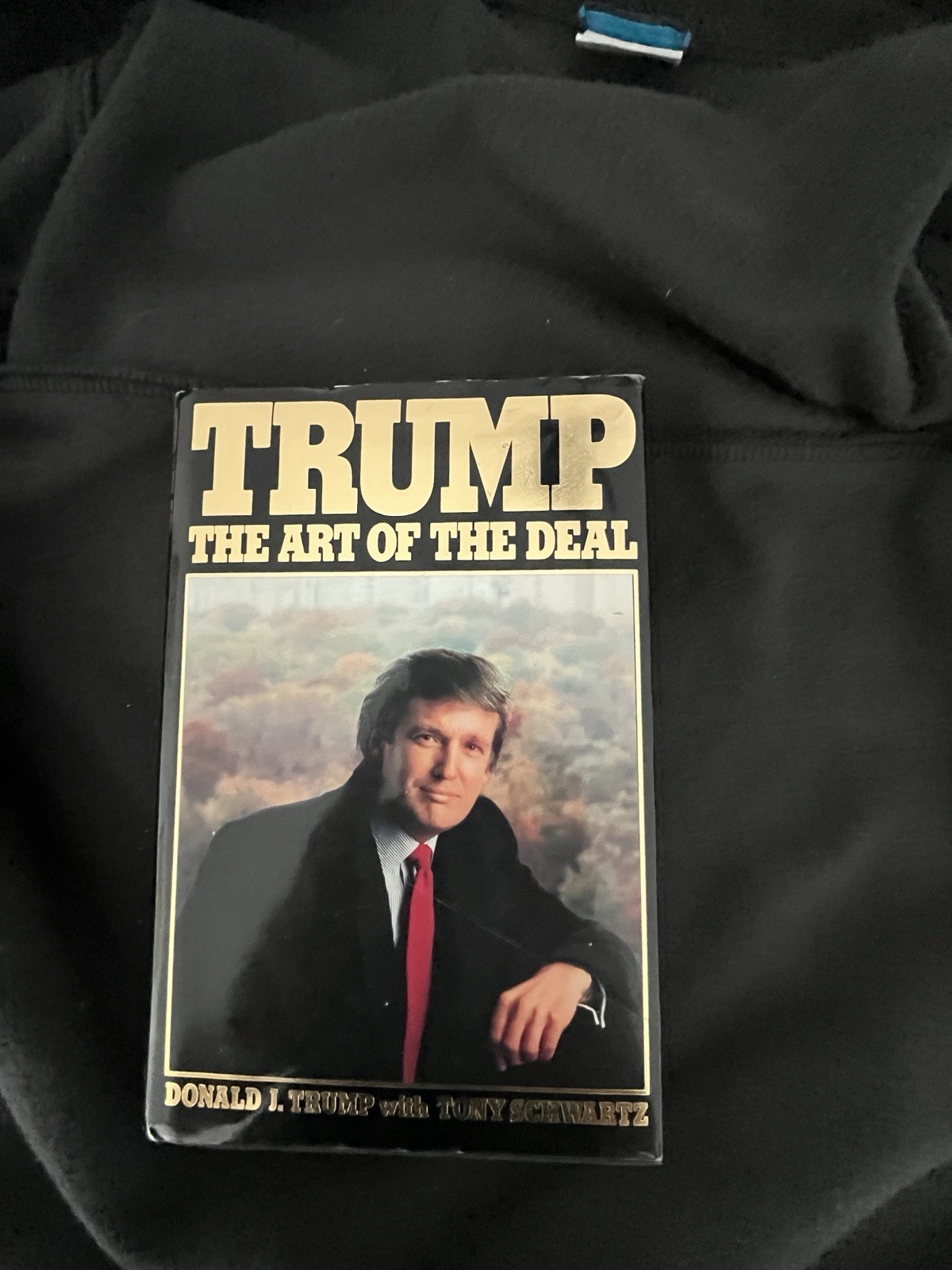 Donald J. Trump Signed 1st Edition Hardcover The Art of the Deal Biography Book