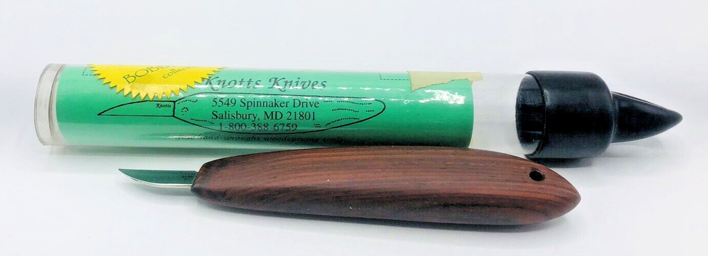 ORIGINAL rare KNOTTS KNIVES WOOD CARVING KNIFE WOODCARVING whittling bird decoy