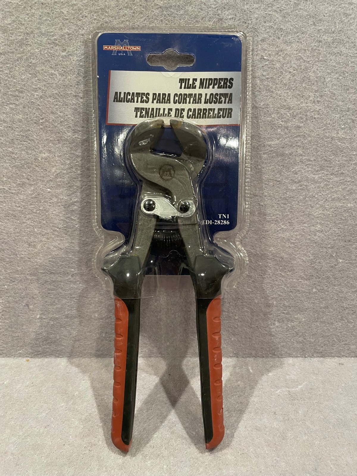 NEW IN BOX MARSHALLTOWN TILE NIPPERS MODEL TN1 ED1-28286