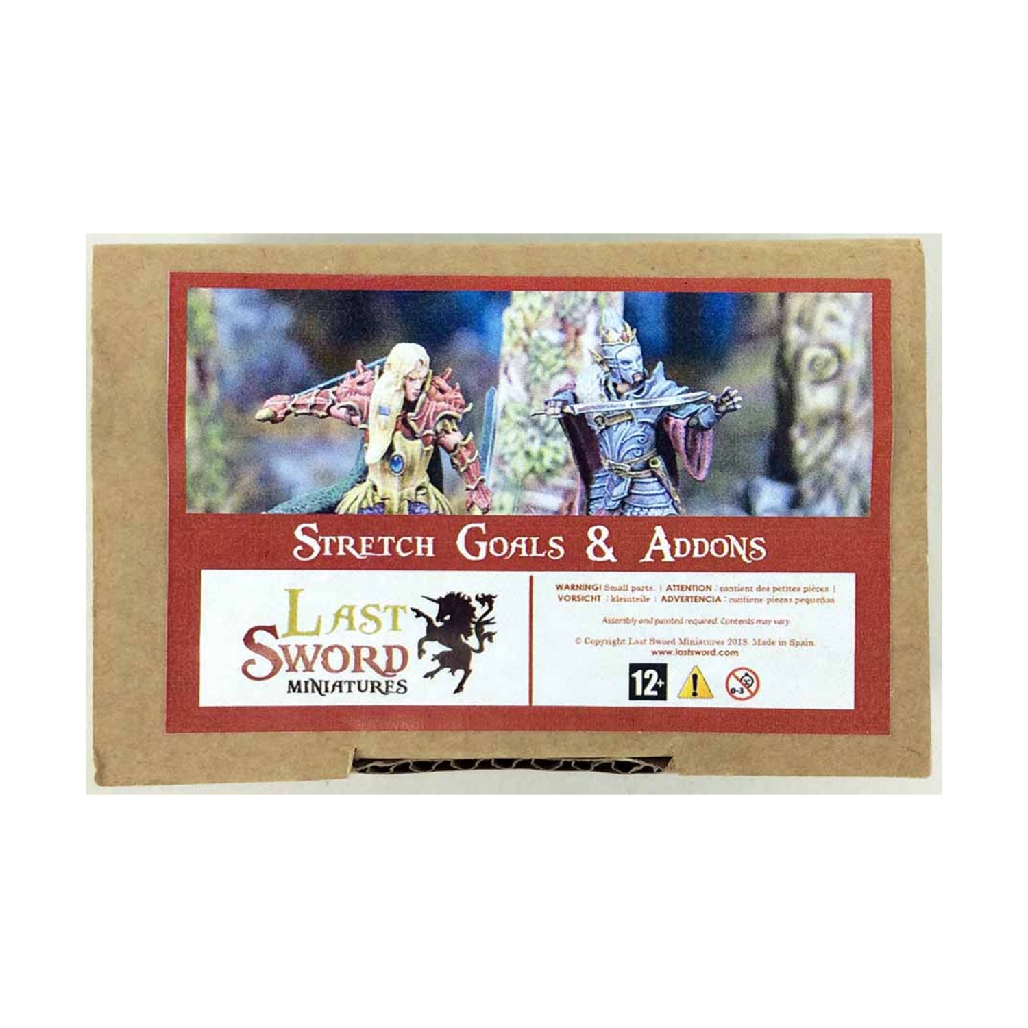 Last Sword Fantasy Mini 28  Fallen Country of Ampurias Stretch Goals & Add  NM