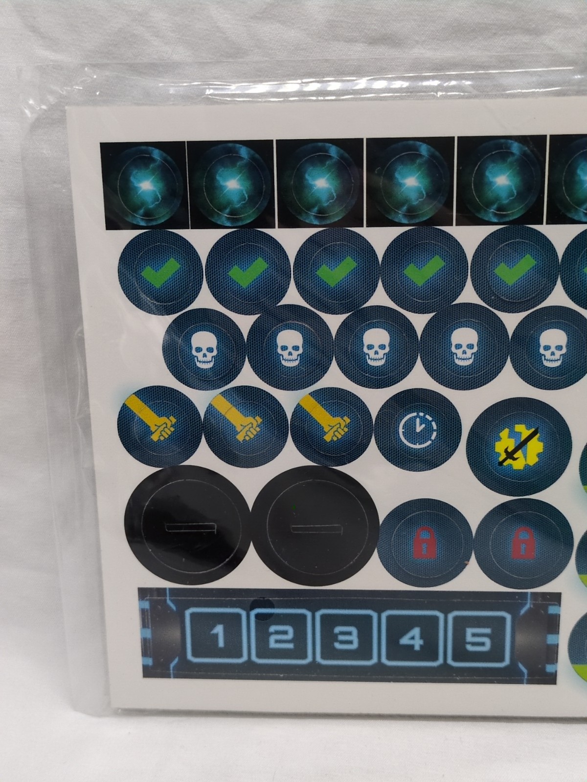 Sheet Of Warhammer Underworld Tokens