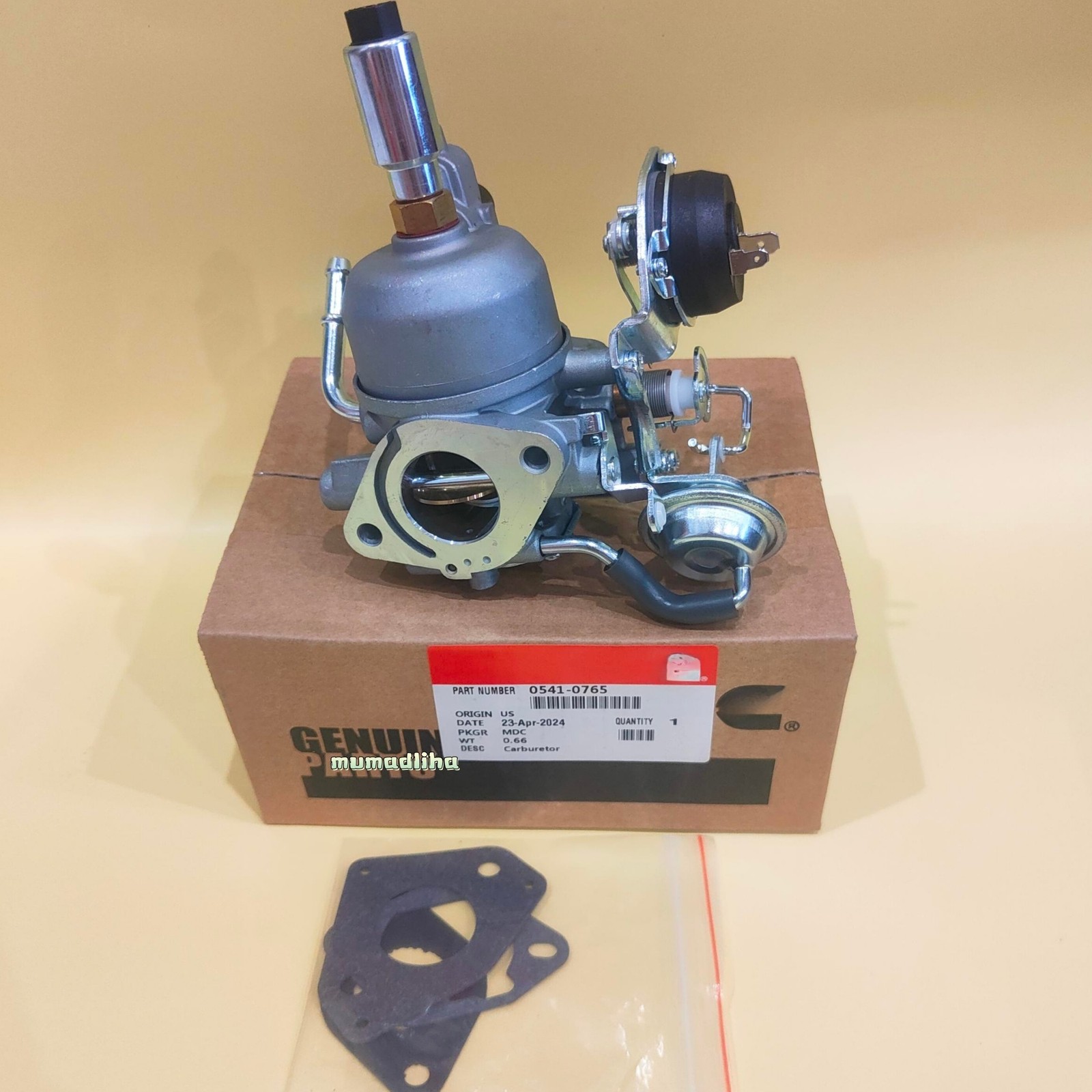 0541-0765 Carburetor For Onan 5500 Grand Marquis HGJ Gold generator HGJAA HGJAB