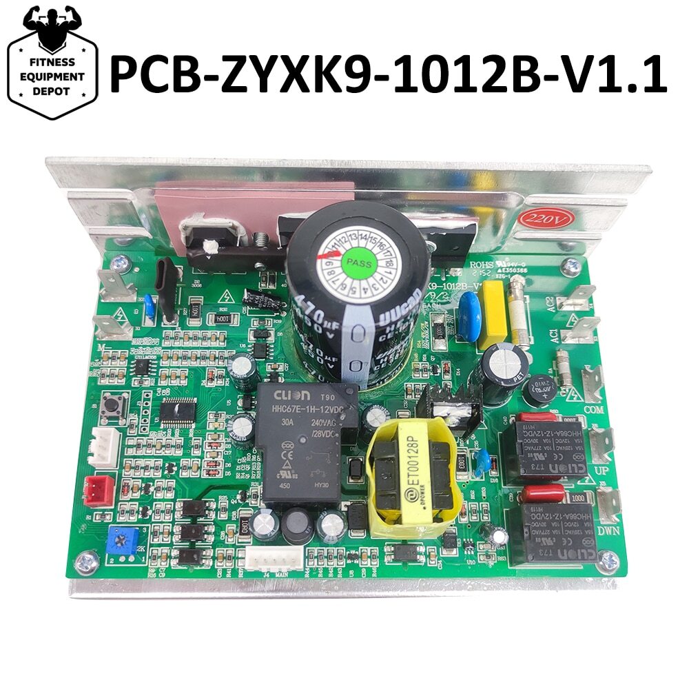 for Reebok JET Series JET300 Treadmill Motor Controller PCB-ZYXK9-1012B-V1.1