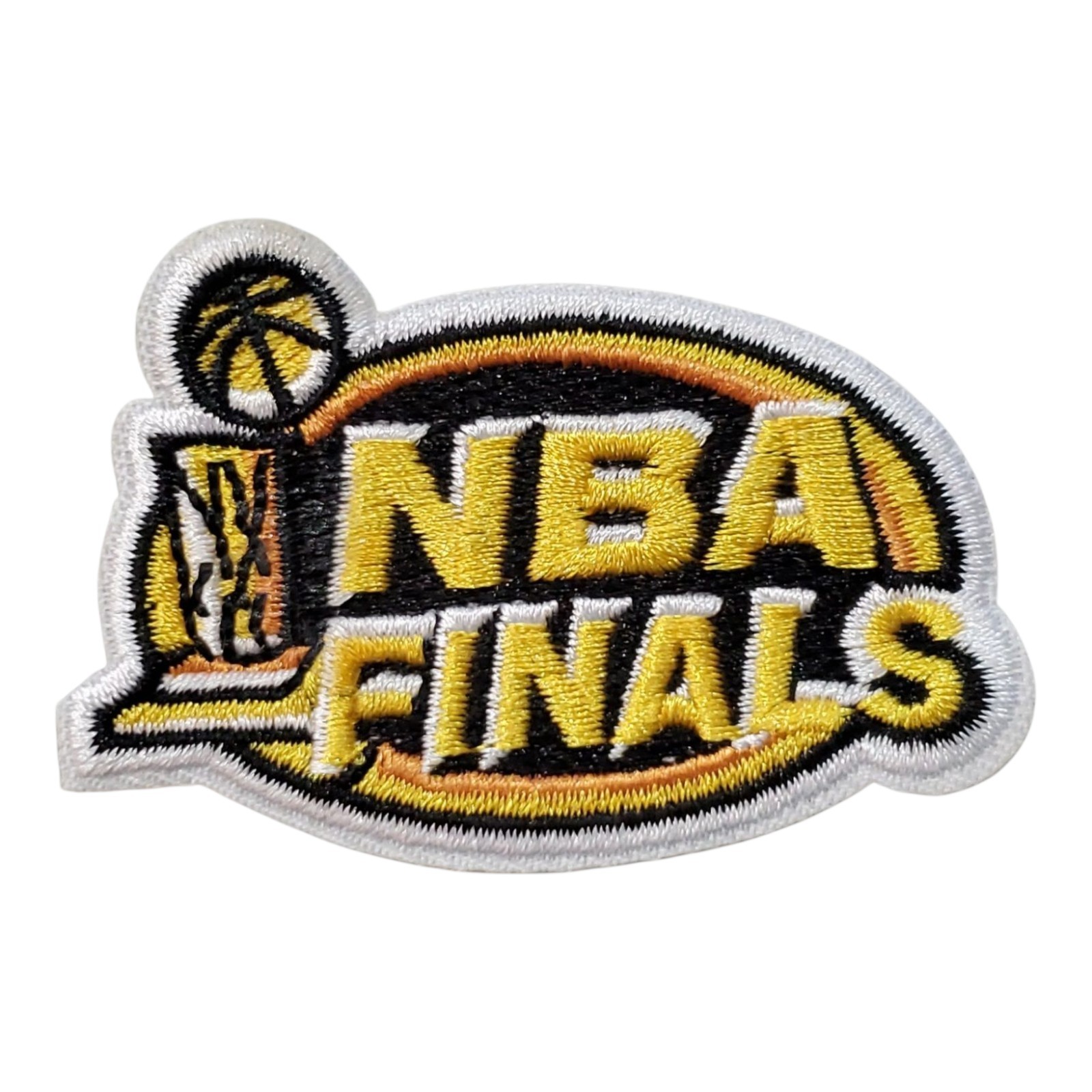 NBA FINALS - CHAMPIONSHIP PATCH - Embroidered Iron On. 2.75" x 1.75"