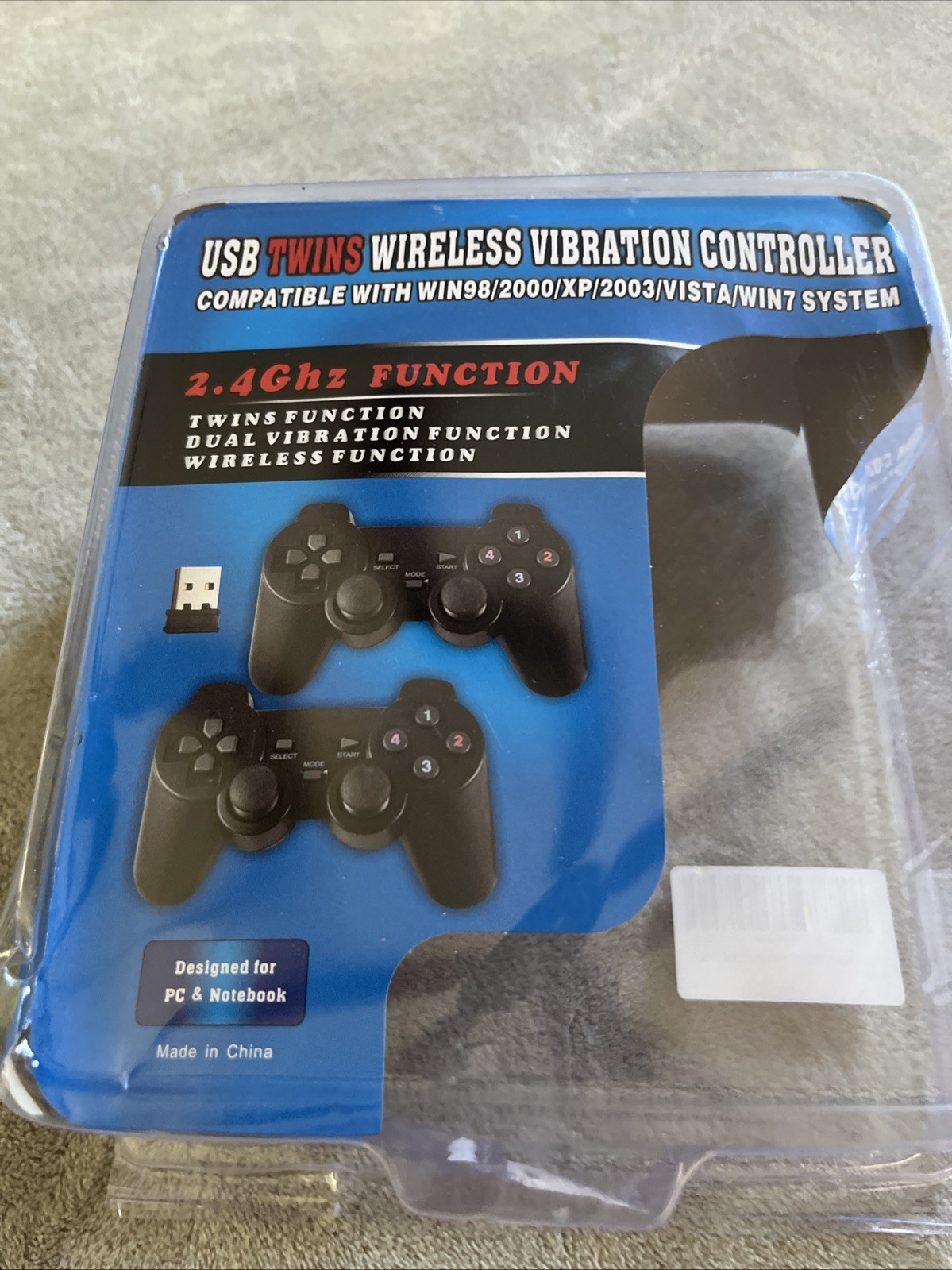 Game controllers 2vibration Controller, Package Open B-5