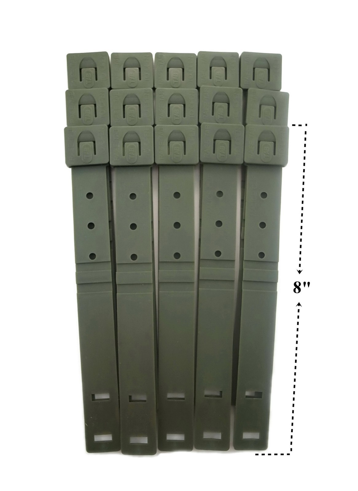 15 Tactical Tailor-Short 8" Army Green MALICE Clip For GERBER, BUCK Knife Pouch