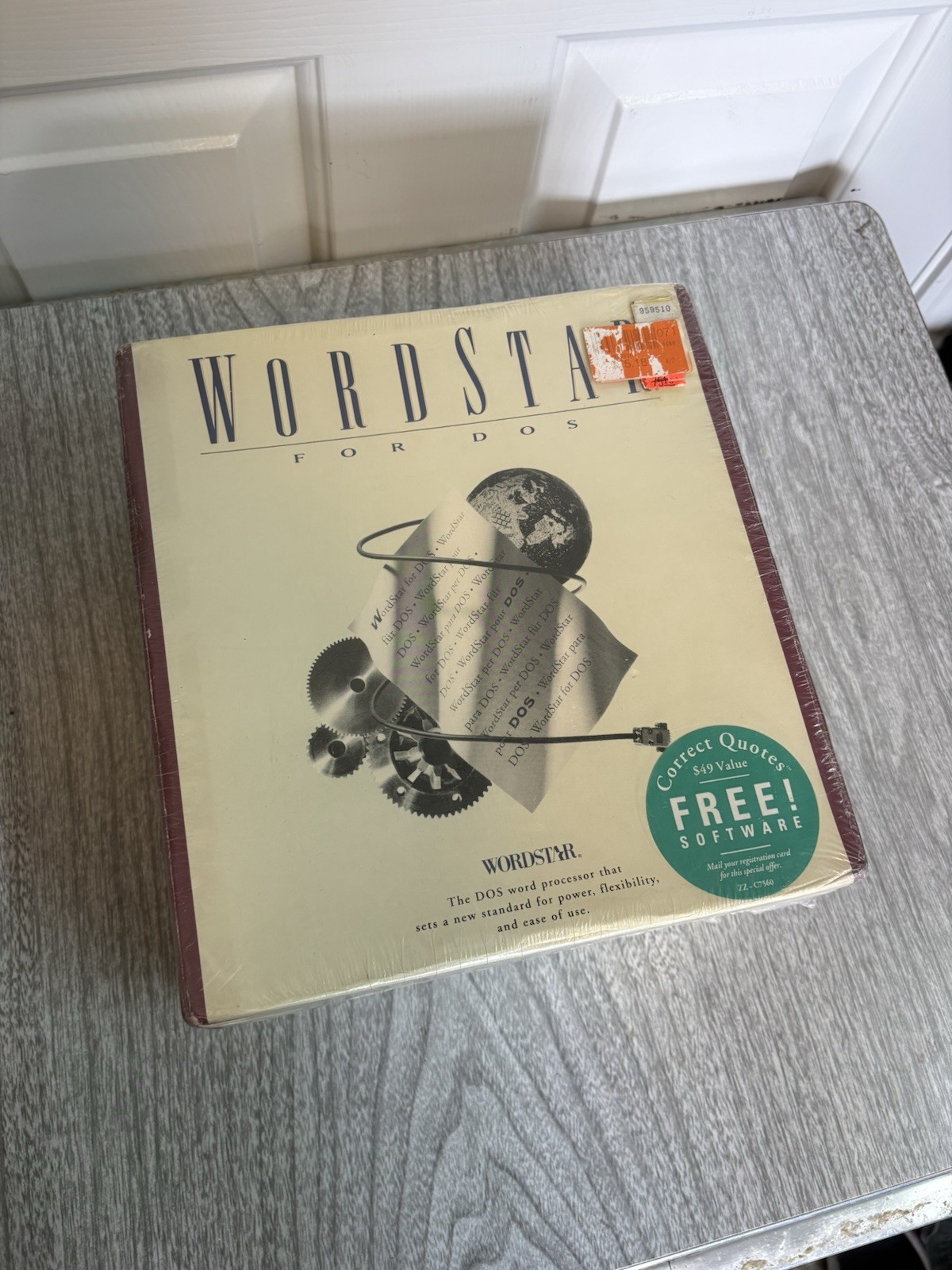 New Sealed Vtg Wordstar For Dos AI-C2500 1992