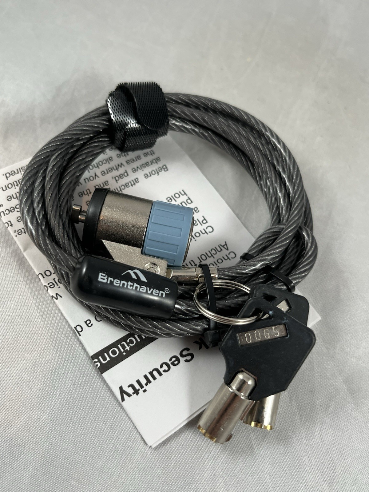 New Notebook Laptop Computer Lock Security Security Lock Cable Chain With Keys