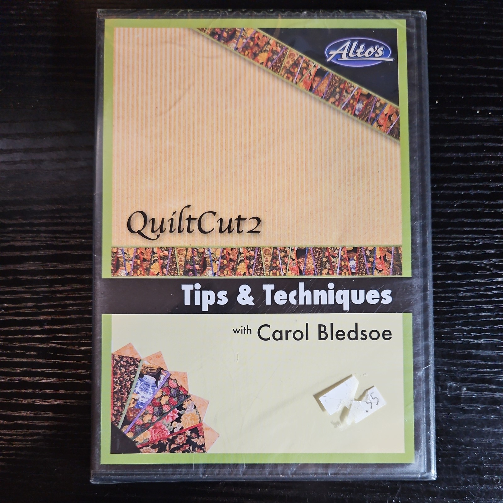 Alto's Quilt Cut 2 Tips And Techniques With Carol Bledsoe DVD Factory Sealed