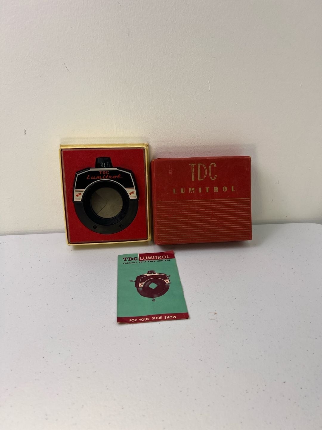 VTG TDC Lumitrol Variable Brilliance Light Control Attachment w/ Box and Manual