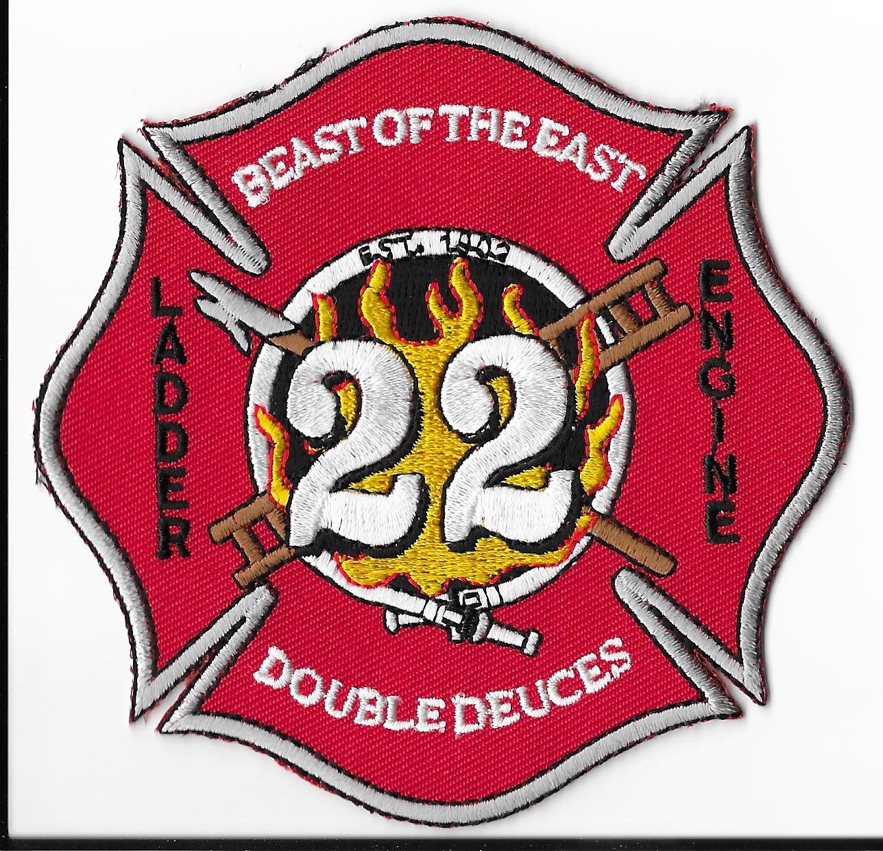 Indianapolis Fire Department, Indiana Engine 22 Ladder 22 Patch V1