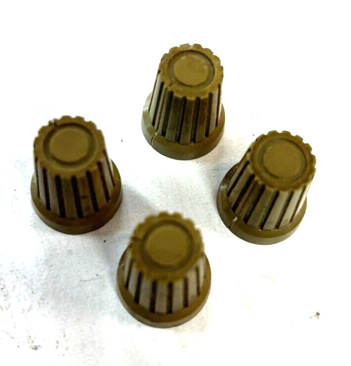 GW LABORATORY DC POWER SUPPLY GPR-6030 - 4 ORIGINAL KNOBS KNOB LOT