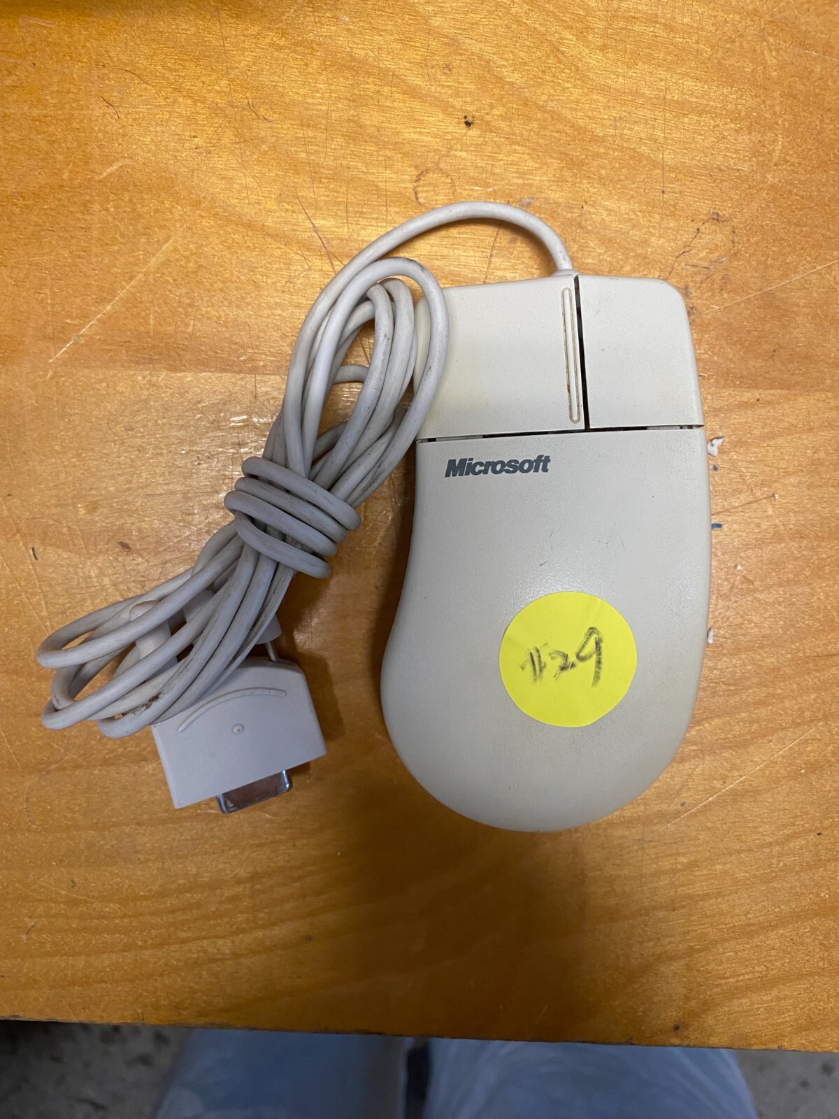 vintage microsoft serial mouse 2.1A C3KKS8,C3KKS5/warranty