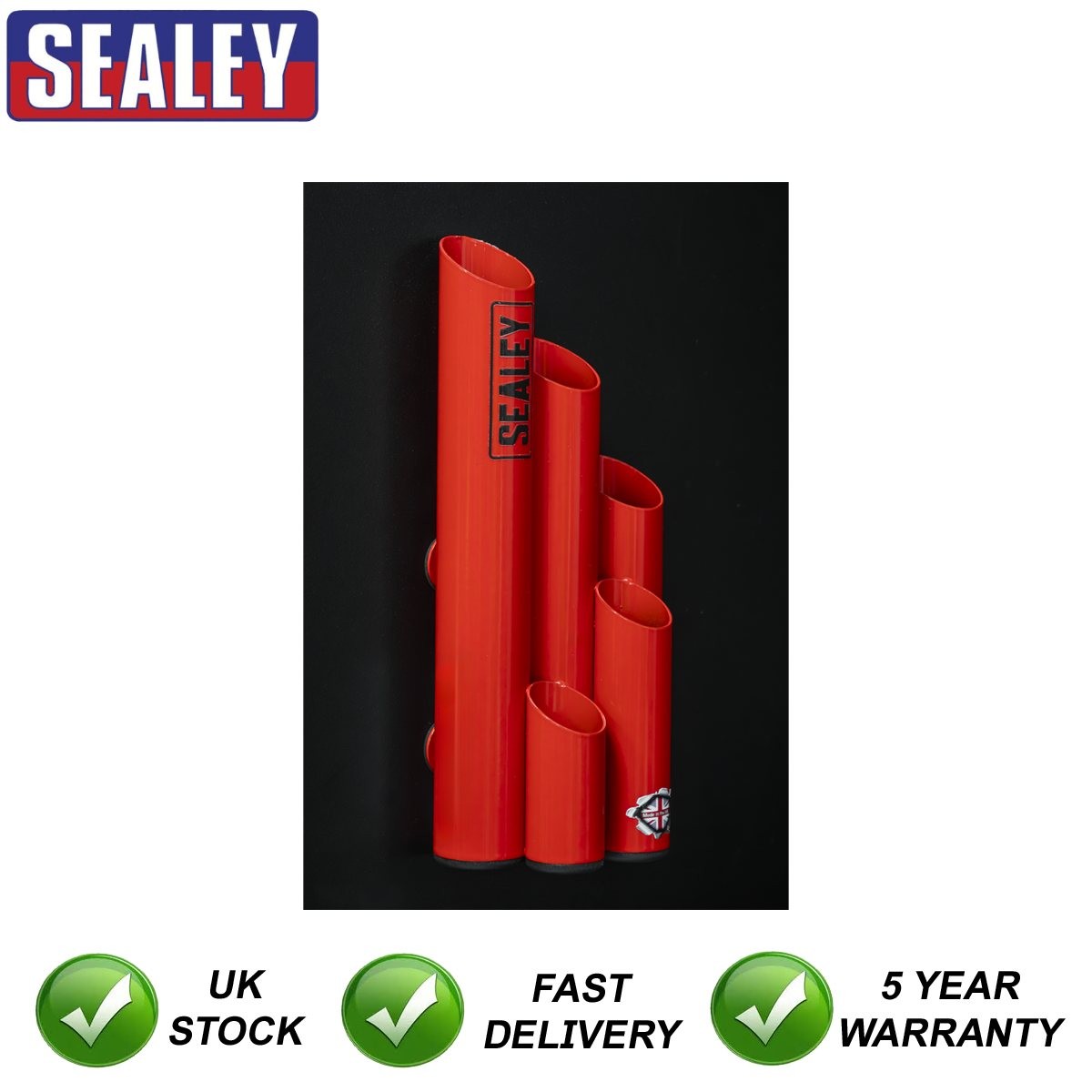 Sealey Large Magnetic Cable Tie Holder Red APCTHRXL
