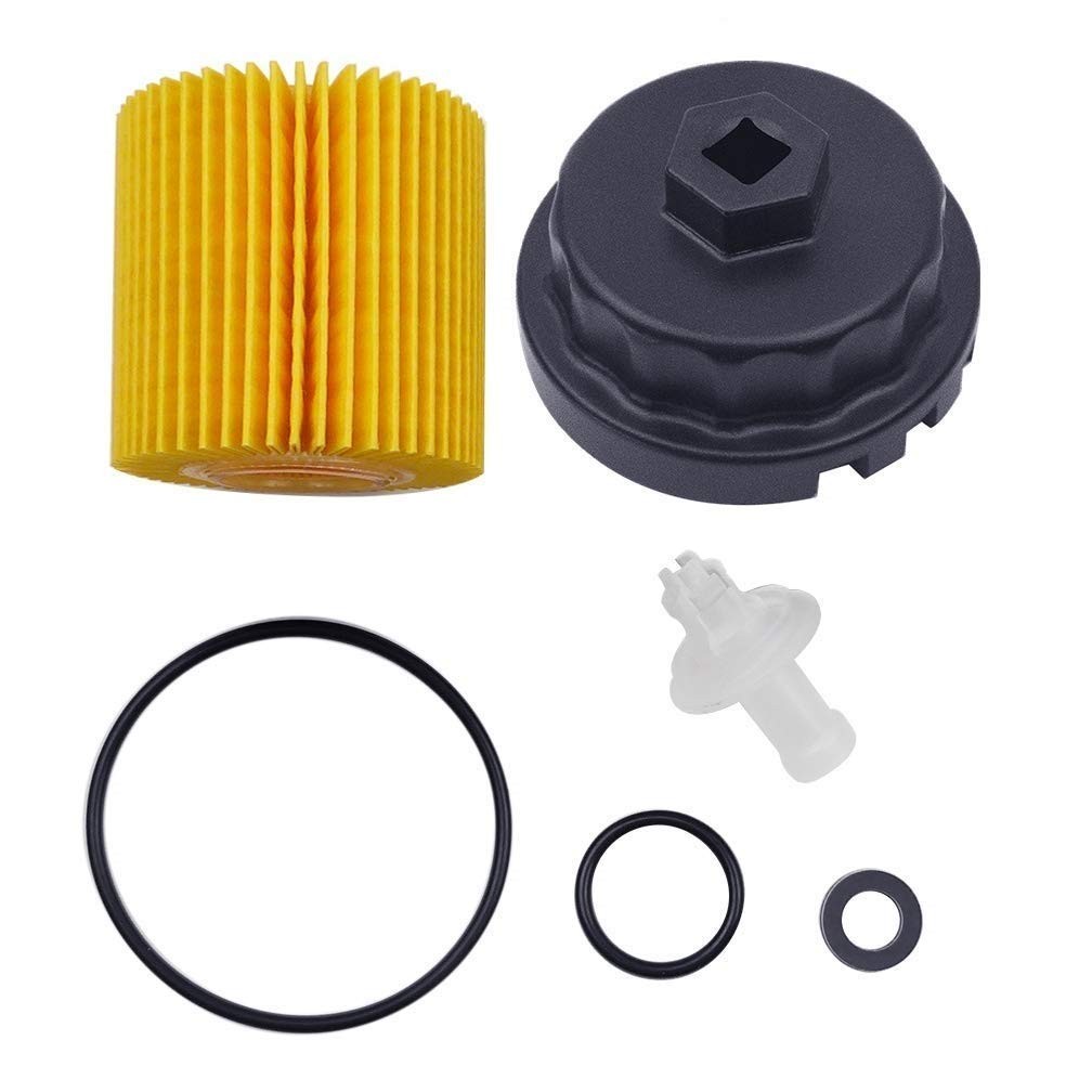 Genuine Oil Filter with Wrench for Toyota, Lexus, RAV4, Camry, Tundra, Highla...
