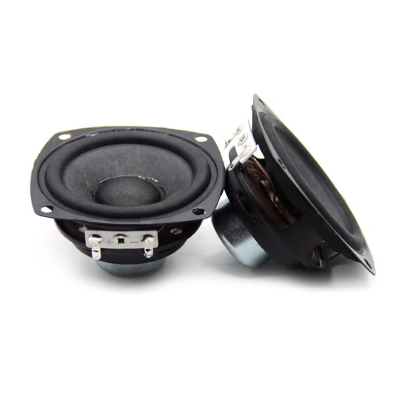2Pc Professional Speaker 66MM 4Ohm 25W Full Magnet Loudspeaker
