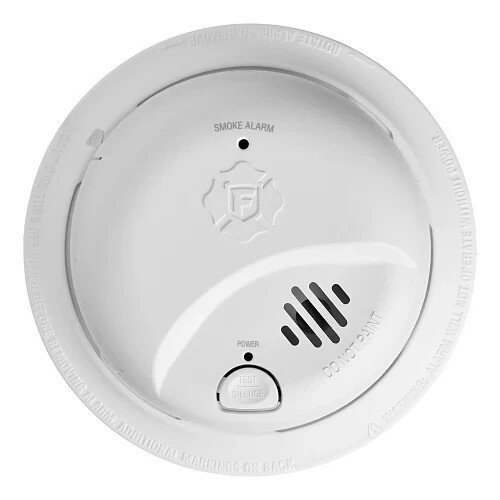 BRK SMI100-AC Interconnect Hardwire Smoke Alarm with Battery Backup (1046836)
