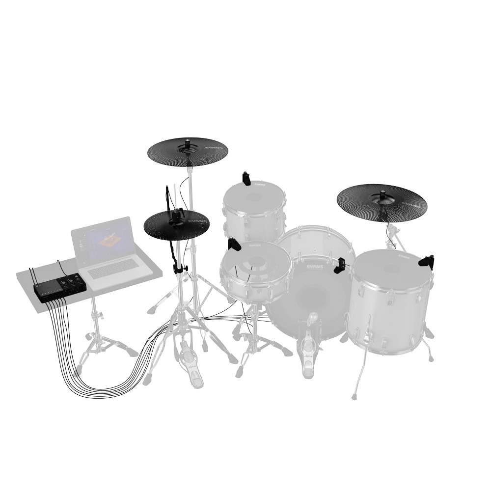 Evans Hybrid Sensory Percussion eKit System