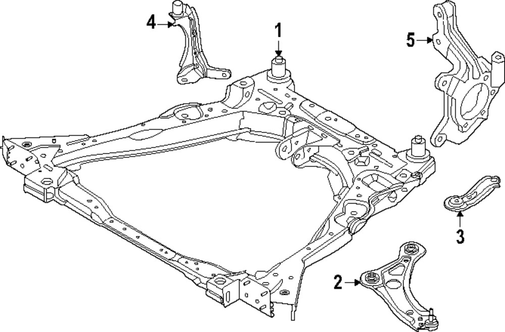 Genuine Nissan Steering Knuckle 40014-7LA0A