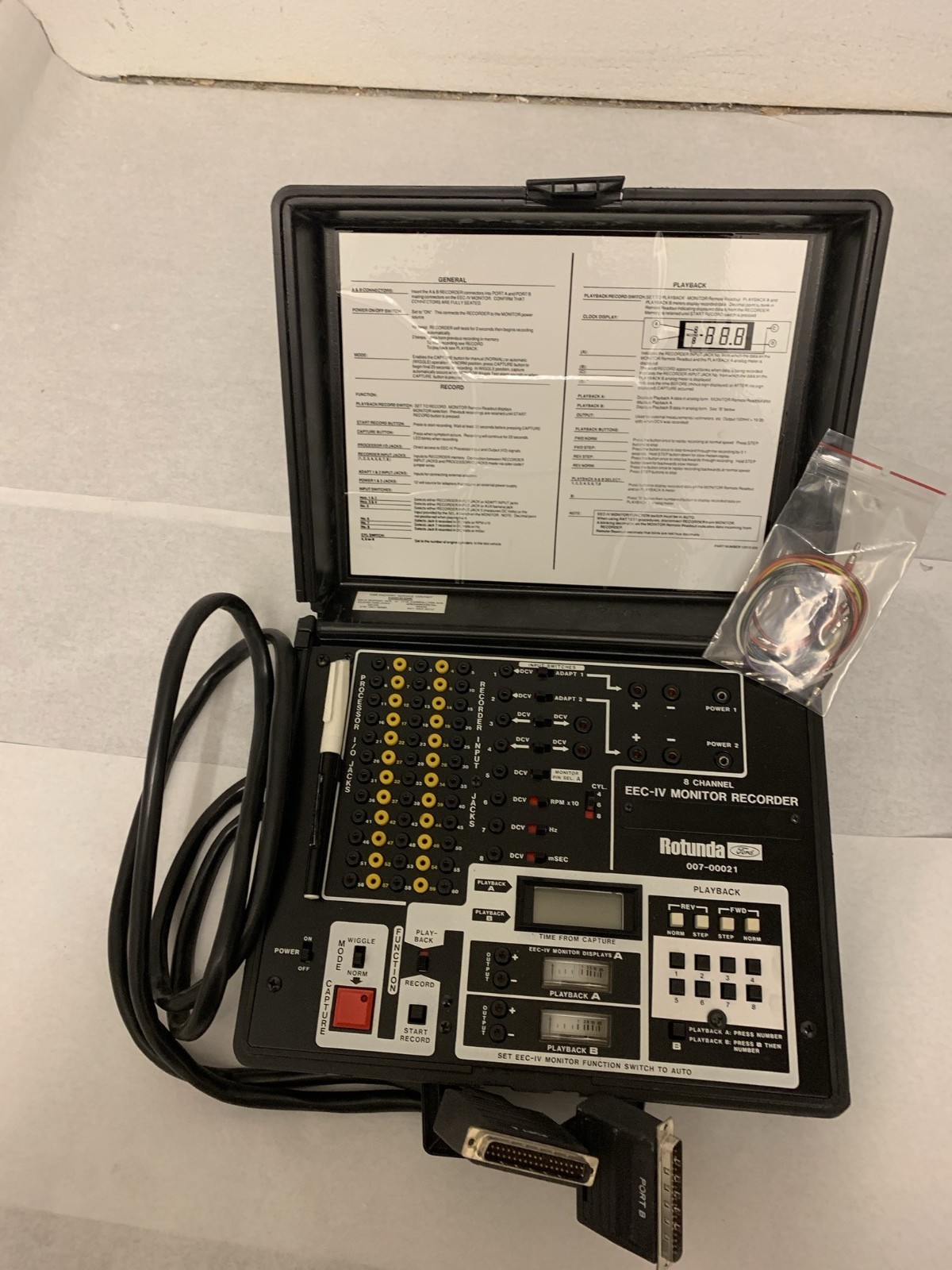 Ford Rotunda Ford Monitor Recorder 007-00021 EEC-IV Monitor Recorder 007-00021