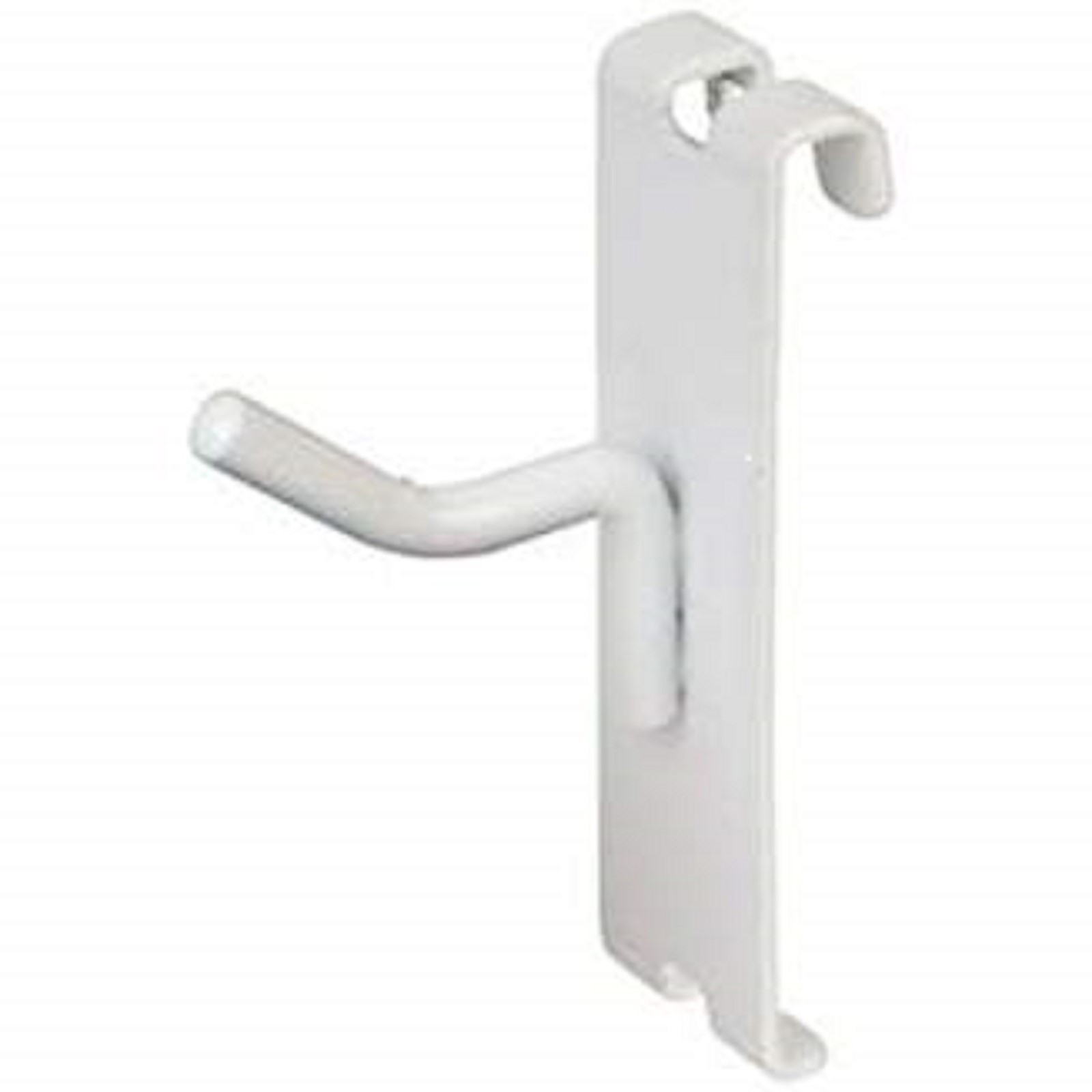 2" Gridwall Hooks -50 White Hooks For Gridwall or Mini Grid Cube Displays