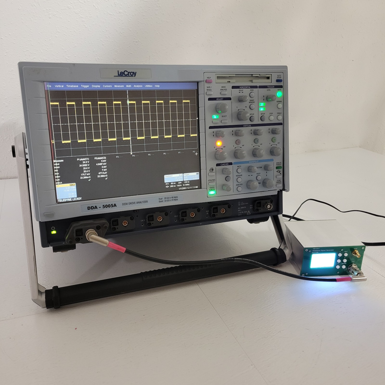TESTED Teledyne LeCroy DDA-5005A 5GHz Oscilloscope Analyzer 4-Channel 20GS/s