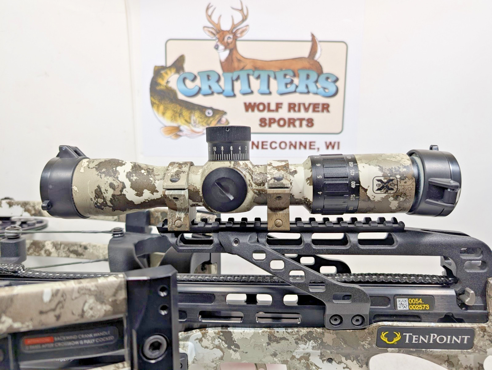 TenPoint Nitro 505 Crossbow Pkg with Acu-Slide Cocking and De-Cocking Technology