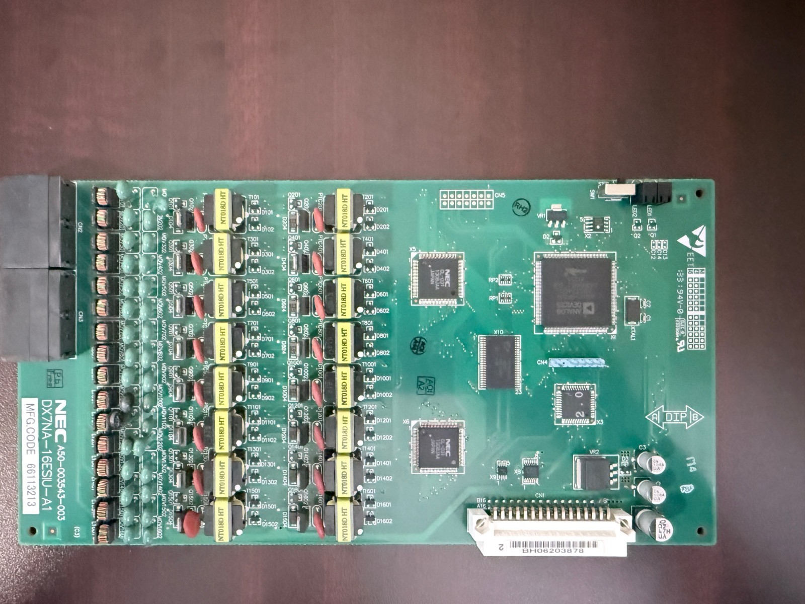 NEC DSX-80/160 DX7NA-NXCPU-A1 CPU Card